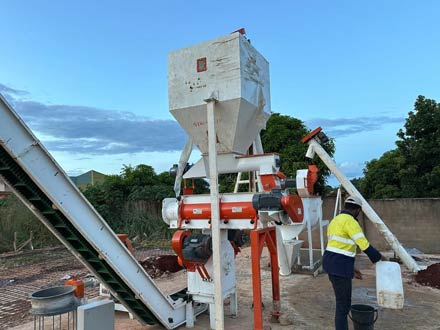 2 tons per hour feed production line in Congo