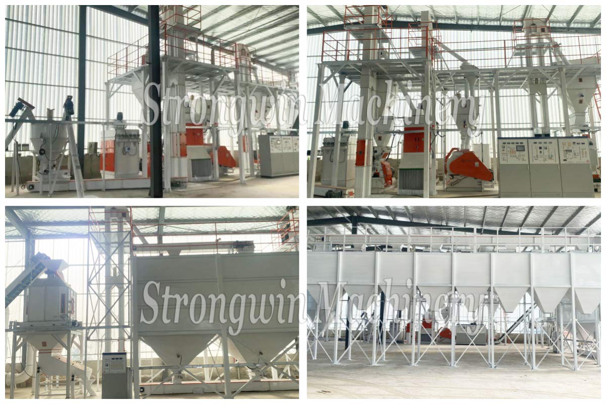 customized SZLH350 pellet production line