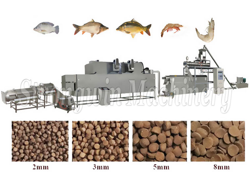 fish feed production line