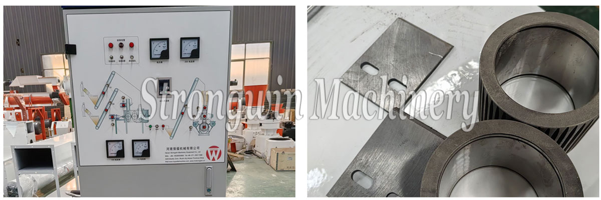 SZLH250 animal feed production machine packing and shipping to Hunan Province, China