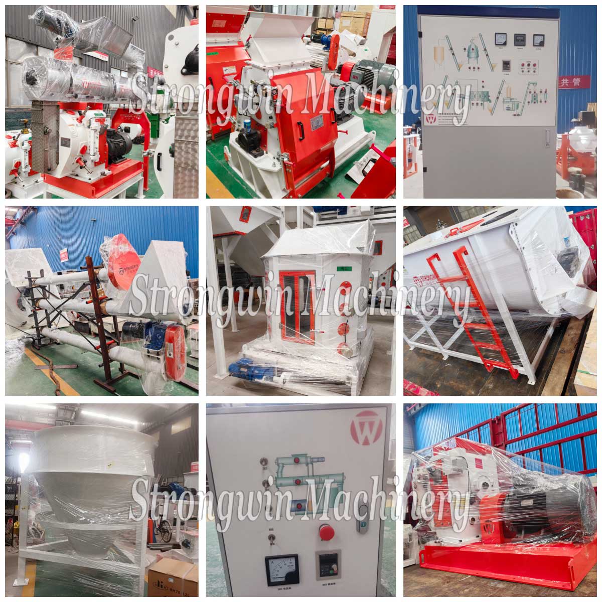 SZLH320 Animal Feed Production Plant packing and shipping to Inner Mongolia Province, China