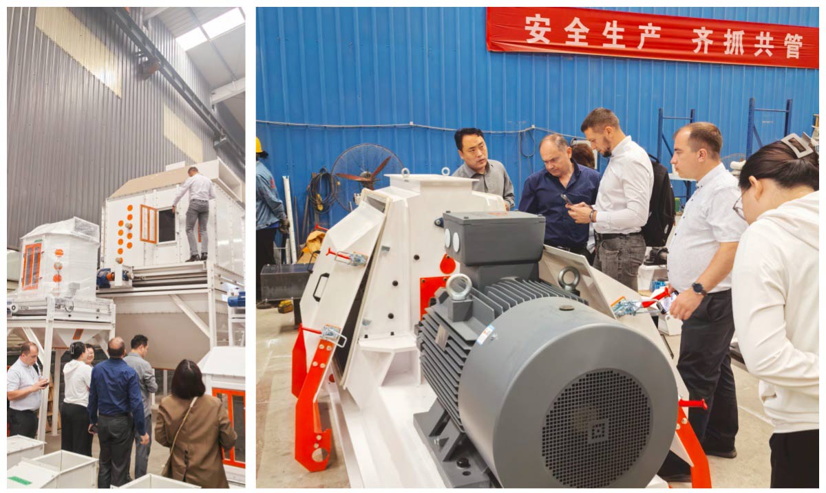 Customers from Belarus visit our factory