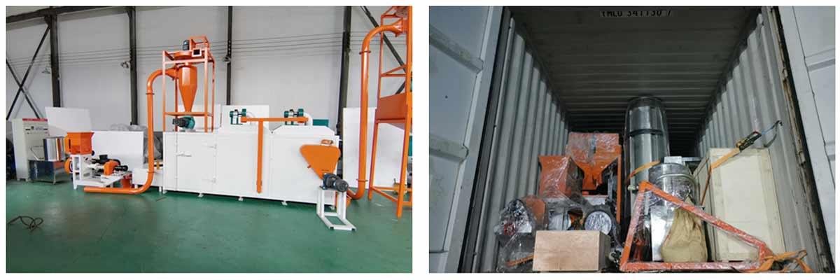 Turkish customer ordered our DGP60 fish feed extrusion line and 3 sets of extruders