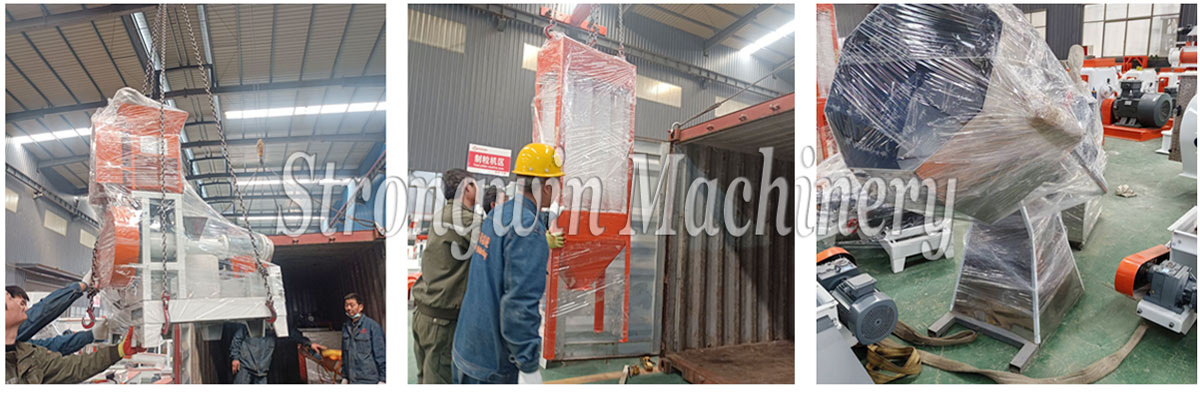 DGP60 fish feed making plant packing and shipping to Madagascar