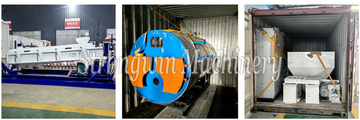 SZLH350 poultry feed produciton plant packing and shipping to Costa Rica