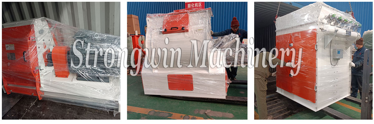 SZLH350 animal feed manufacturing plant packing and shipping to C&ocirc;te d&rsquo;Ivoire