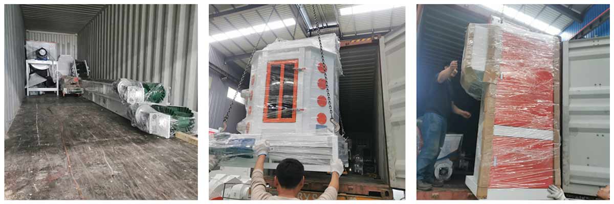 Poultry feed pellet production plant will be sent