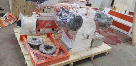 1-2.5T/H Poultry Animal feed pellet line packing to Uzbekistan