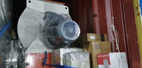 5t/h Automatic feed powder line packing and shipping to Ethiopia