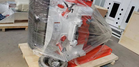 SZLH350 Feed Pellet Mill and Conveyor packing and shipping to Senegal