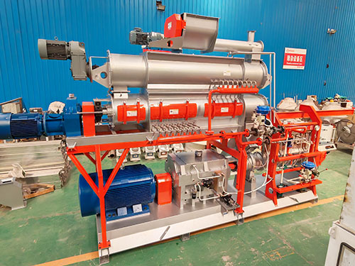 M&aacute;quina extrusora de alimento para peces