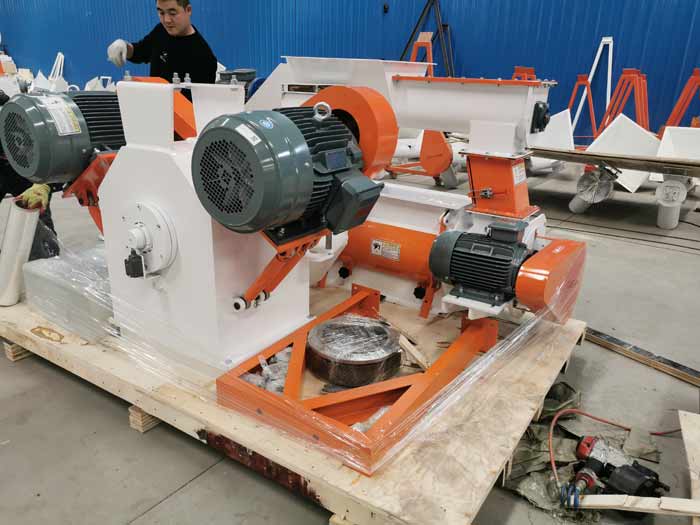 SZLH 250 feed pellet press machine for Honduras customers