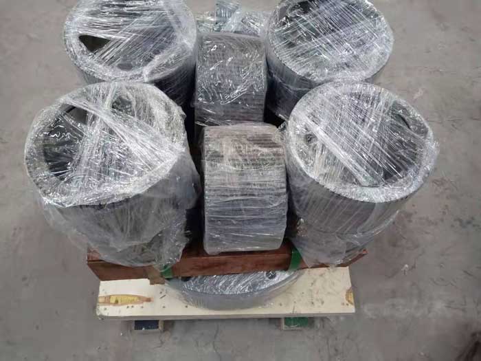 Tanzania regular customers ordered our permanent magnet cylinder and spare parts