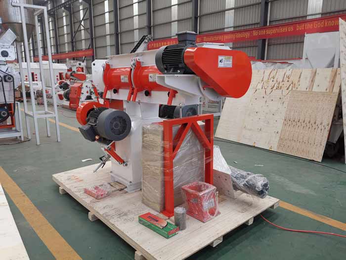 SZLH 250 feed pellet making machine for Turkey customers