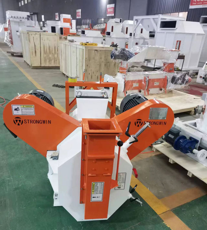 1.5-2TPH Bird feed pellet production plant packing and shipping to Uzbekistan