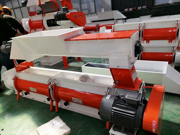 Complete set animal feed pellet production plant packing and shiping to Zimbabwe