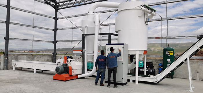 Ruminant Feed Pellet Production Line Installation Completed
