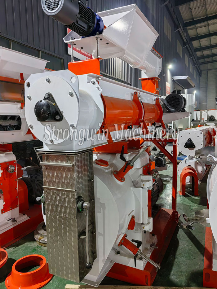 SZLH350 animal feed manufacturing plant packing and shipping to C?te d’Ivoire