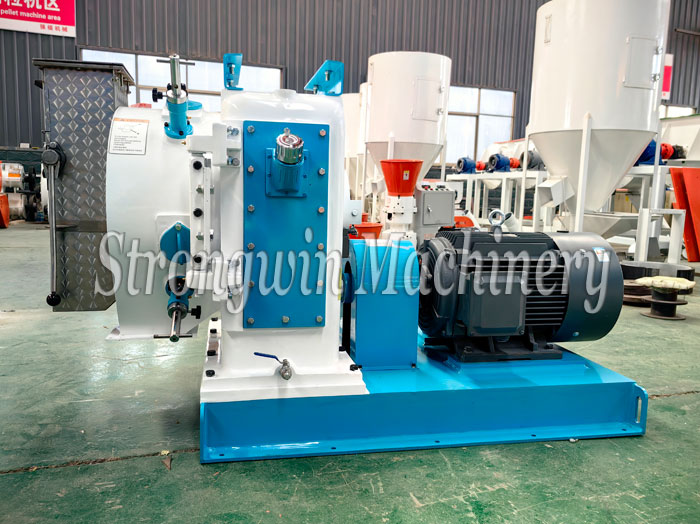 SZLH320 pig feed processing plant equipment packing and shipping to Anhui Province, China