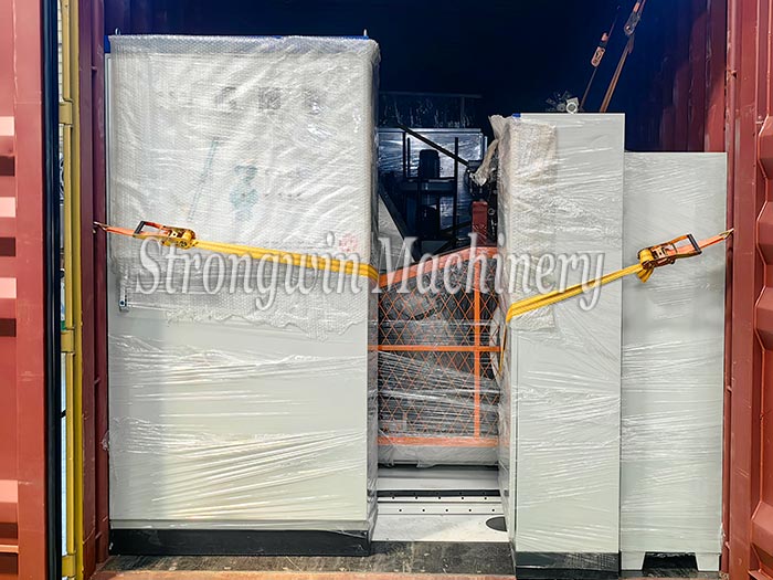 Feed Pellet Production Machines packing and shipping to Suriname