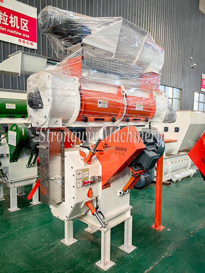 Feed Pellet Production Machines packing and shipping to Suriname