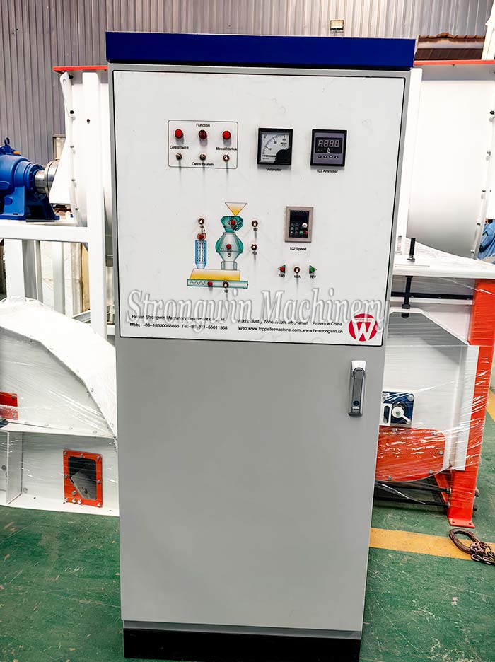 22kw crushing system and bucket elevator packing and shipping to Peru