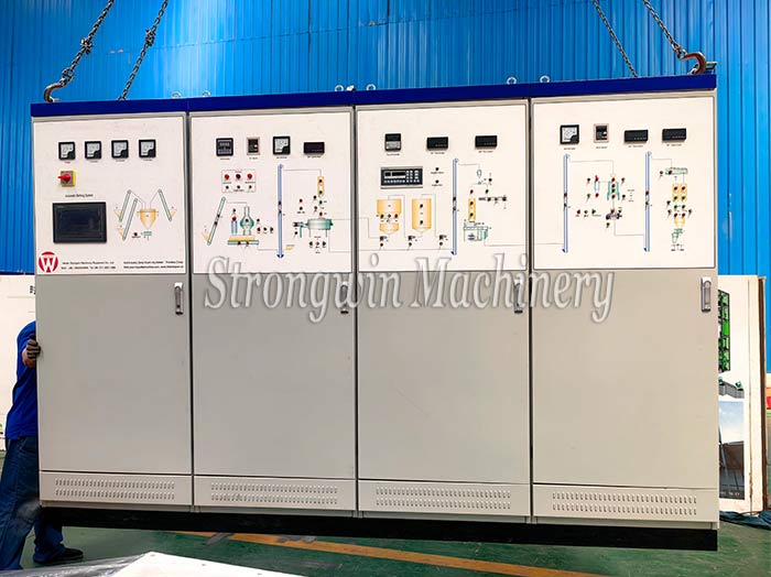 Animal feed production plant packing and shipping to C?te d’Ivoire