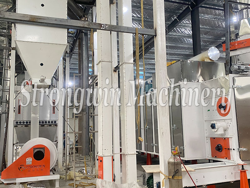 SW150 5TPH floating fish feed extrusion plant project case