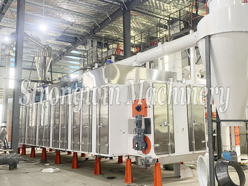 SW150 5TPH floating fish feed extrusion plant project case